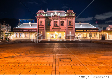 《福岡県》門司港駅・夜景 《福岡県》門司港駅・夜景 85885273