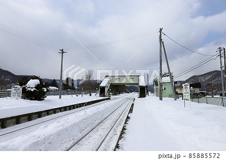 北海道　遠軽　JR石北本線瀬戸瀬駅 85885572