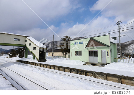 北海道 遠軽 JR石北本線瀬戸瀬駅 北海道 遠軽 JR石北本線瀬戸瀬駅 85885574