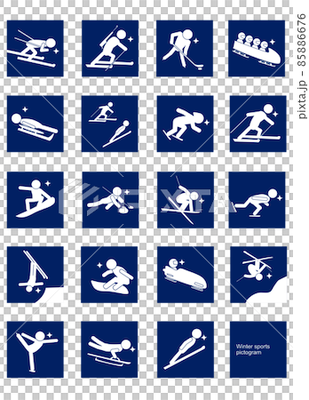 Icon, sports, set 85886676