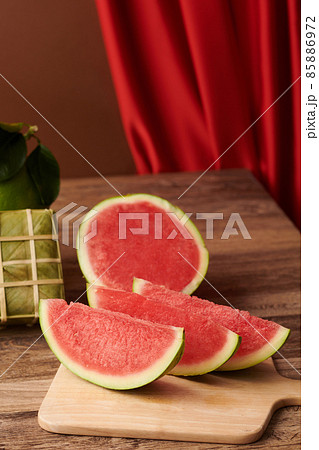 Fresh Cut Watermelon 85886972