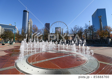 アメリカ ジョージア州 アトランタ ダウンタウン センテニアルオリンピック公園 アメリカ ジョージア州 アトランタ ダウンタウン センテニアルオリンピック公園 85888760