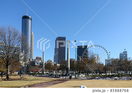 アメリカ ジョージア州 アトランタ ダウンタウン センテニアルオリンピック公園 アメリカ ジョージア州 アトランタ ダウンタウン センテニアルオリンピック公園 85888768