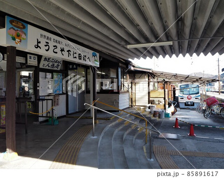 上信電鉄　下仁田駅 85891617