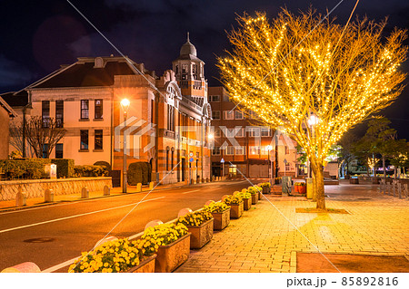 《福岡県》門司港レトロ・夜景 《福岡県》門司港レトロ・夜景 85892816