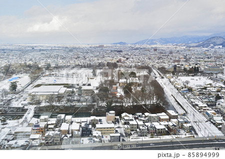 雪の山形市内 雪の山形市内 85894999