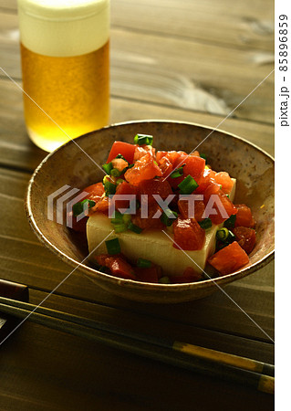 トマトだれの冷奴 85896859