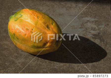 Fresh, Ripe, Yellow Papaya Fruit 85897273