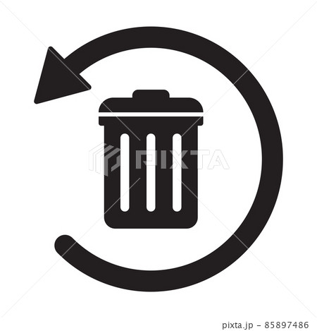 undelete icon vector for graphic design, logo, website, social media, mobile app, UI illustration undelete icon vector for graphic design, logo, website, social media, mobile app, UI illustration 85897486