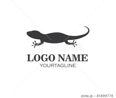 Lizard vector illustration logo Lizard vector illustration logo 85899778