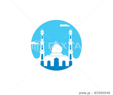 Mosque icon vecto 85900046