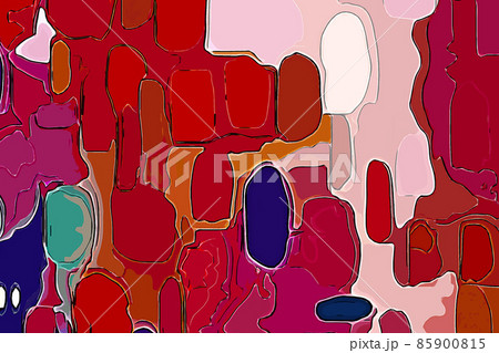 Abstract hand drawn geometric illustration Abstract hand drawn geometric illustration 85900815