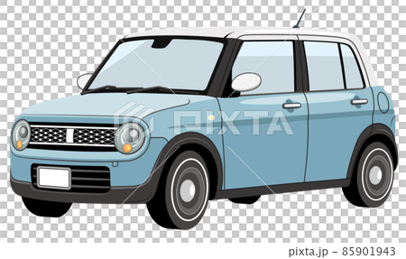 かわいいレトロな車のイラスト かわいいレトロな車のイラスト 85901943