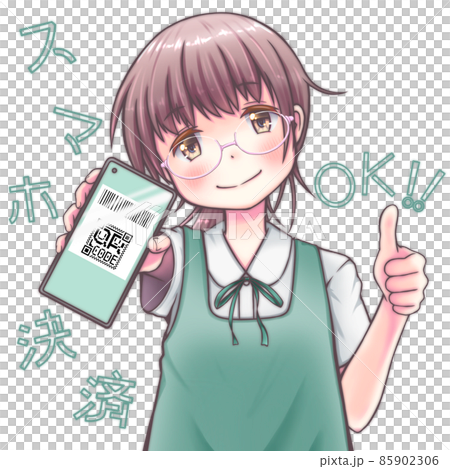 スマホ決済OK！ ○○Payが使えるアピールに 85902306