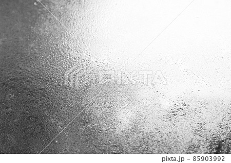 Closeup of Gray frosted glass texture 85903992
