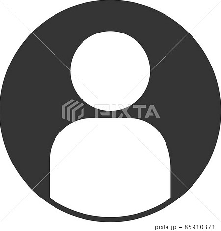 Avatar icon. Avatar flat symbol isolated on white background. Avatar simple  icon. Avatar abstract icon in black. Vector illustration for graphic desig  Stock Vector Image & Art - Alamy