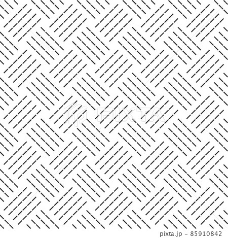 Seamless geometric diagonal dash lines pattern.のイラスト素材 [85910842] - PIXTA
