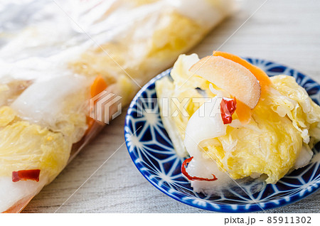 自家製　白菜の浅漬け 85911302