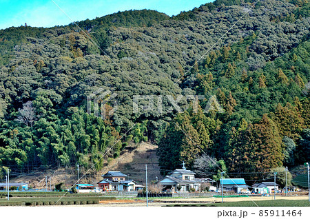 静岡市水見色の里山風景 静岡市水見色の里山風景 85911464