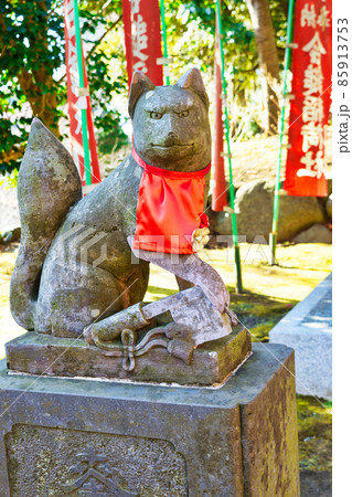鎌倉 葛原岡神社の末社 合鎚稲荷社 鎌倉 葛原岡神社の末社 合鎚稲荷社 85913753