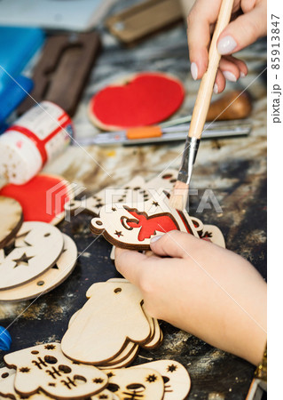 Woodworking workshop eco-friendly Christmas toys Woodworking workshop eco-friendly Christmas toys 85913847