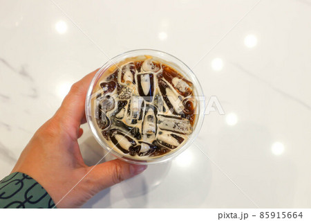 americano coffee or cold americano, cold brew or black coffee americano coffee or cold americano, cold brew or black coffee 85915664