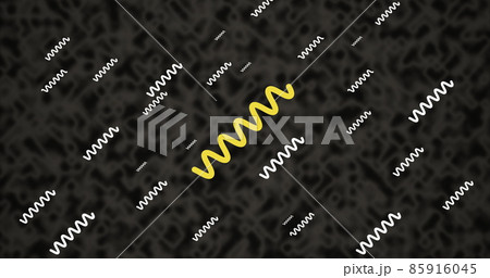 Animation Curve Line Going Upward of on Grey Background Geometric Patterns Simple Pattern 85916045