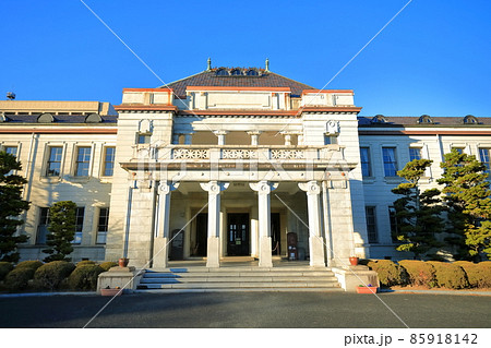 【山口県】快晴下の旧山口県庁舎（山口県政資料館） 85918142