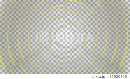 CG circle: Many shining light spots and light trails fluttering in a circle 85920536