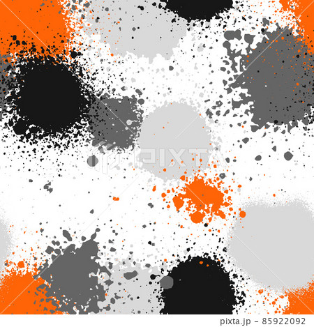 Camouflage spray paint seamless pattern. Vector illustration 85922092