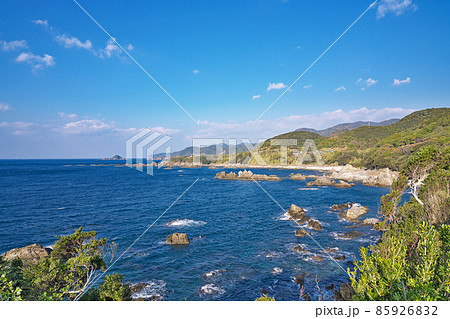 【日本童謡の園 展望台からの風景】 和歌山県西牟婁郡すさみ町江住 85926832