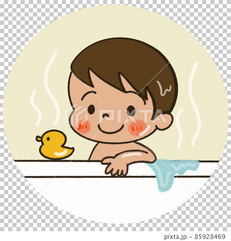 洗澡的男孩 85928469