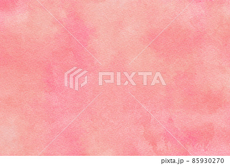 背景素材_水彩テクスチャ_ピンク 85930270