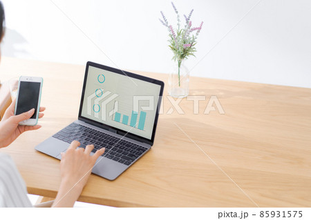 表計算　パソコン　売上管理 85931575