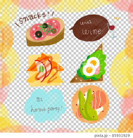 A stylish snack set. Home party 85931929