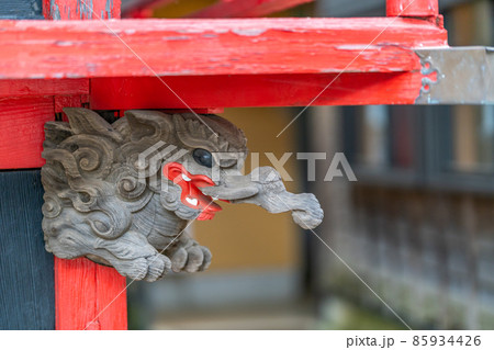 二宮神社 木鼻彫刻 二宮神社 木鼻彫刻 85934426