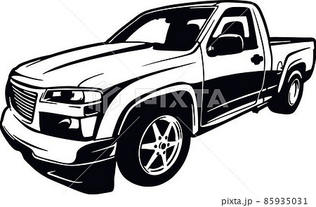 Classic Truck, Muscle car, Classic car, Stencil, Silhouette, Vector Clip Art - Truck 4x4 Off Road - Offroad car for tshirt and emblem Classic Truck, Muscle car, Classic car, Stencil, Silhouette, Vector Clip Art - Truck 4x4 Off Road - Offroad car for tshirt and emblem 85935031