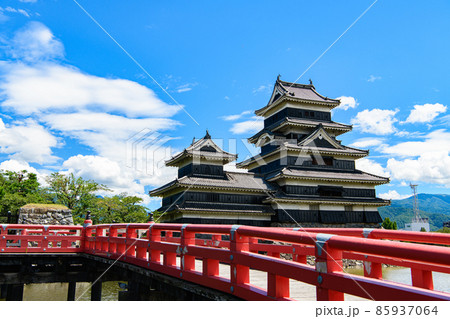【長野県 松本市】国宝 松本城 【長野県 松本市】国宝 松本城 85937064