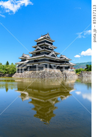 【長野県 松本市】国宝 松本城 【長野県 松本市】国宝 松本城 85937113