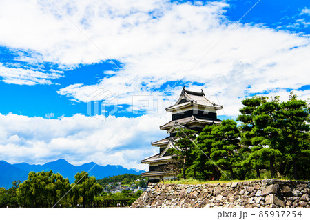 【長野県 松本市】国宝 松本城 【長野県 松本市】国宝 松本城 85937254