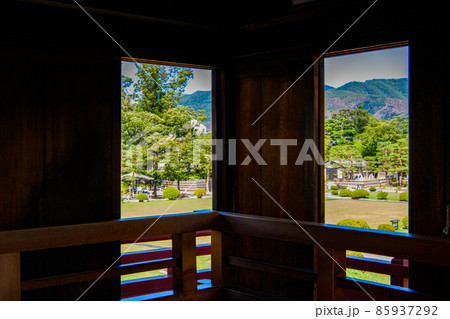 【長野県　松本市】国宝　松本城 85937292