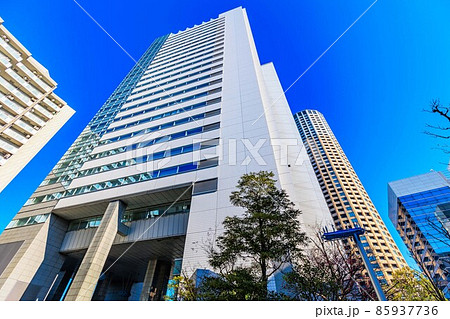 東京　目黒区　中目黒駅前の都市風景　中目黒ゲートタウン 85937736