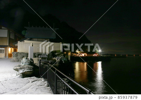 伊勢　国府の浜　夫婦岩　安乗漁港  神路ダム　渡鹿野島 85937879