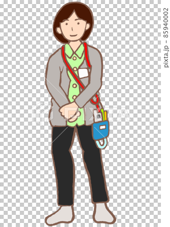 精神保健福祉士 手を前にそえる若い女性 私服 黒髪 精神保健福祉士 手を前にそえる若い女性 私服 黒髪 85940002