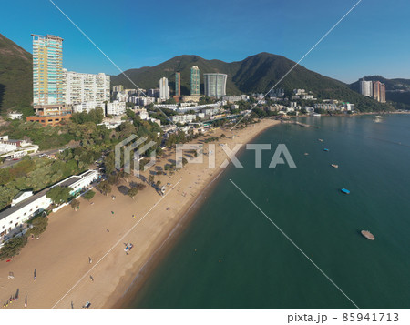 sunny day at Repulse Bay, the famous public beach in Hong Kong 27 Nov 2021 sunny day at Repulse Bay, the famous public beach in Hong Kong 27 Nov 2021 85941713