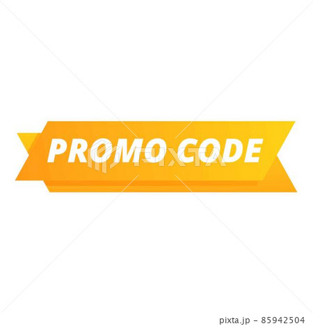 Crypto promo code icon cartoon vector. Access promotion 85942504