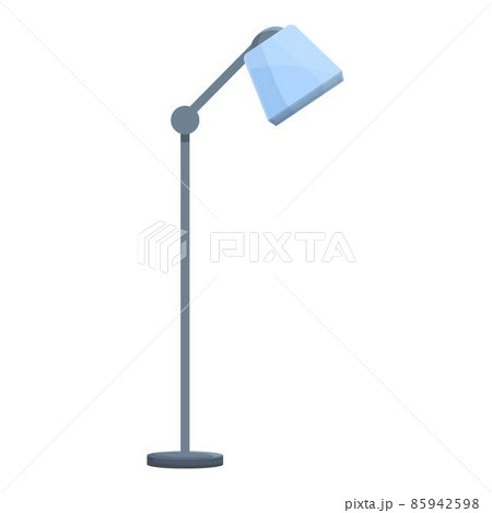 Steel torchere icon cartoon vector. Lamp furniture Steel torchere icon cartoon vector. Lamp furniture 85942598