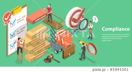 3D Isometric Flat Vector Conceptual Illustration of Policies and Regulations 3D Isometric Flat Vector Conceptual Illustration of Policies and Regulations 85943301
