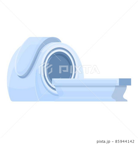 Mri oncology icon cartoon vector. Scan machine Mri oncology icon cartoon vector. Scan machine 85944142