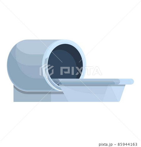 Mri diagnostic icon cartoon vector. Magnetic tomography Mri diagnostic icon cartoon vector. Magnetic tomography 85944163